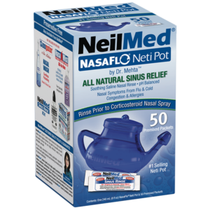 NasaFlo Neti Pot with 50 Packets - Sample